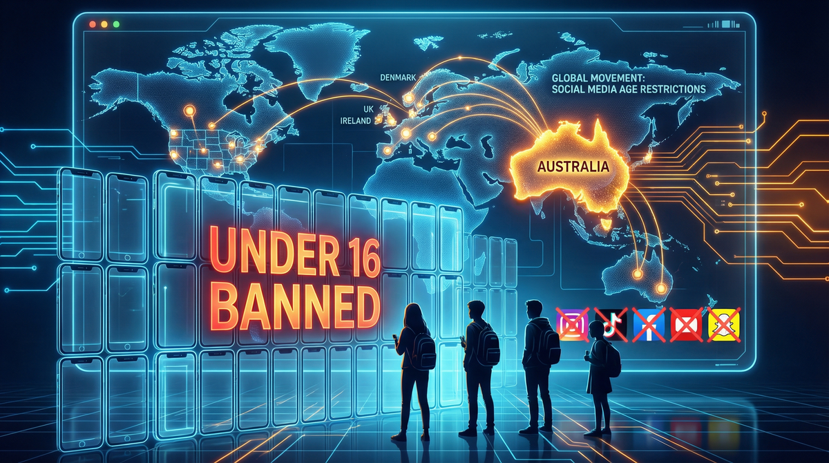 Social Media Bans for Minors Are Going Global: Australia's Under-16 Law Sparks Worldwide Movement